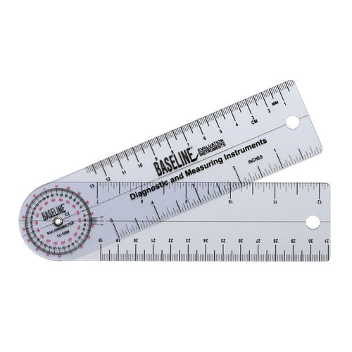 Plastic Angle Rule Goniometer 6 360 Degrees