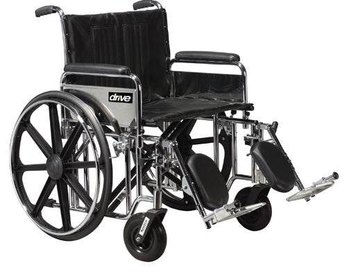 Bariatric Wheelchair Rem Desk Elev Legrests 22 Wide