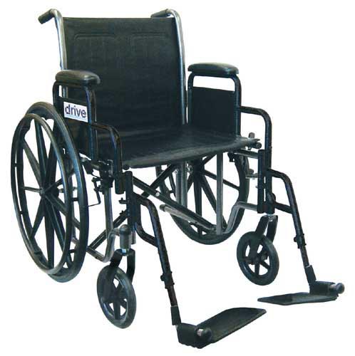Wheelchair Econ Rem Desk Arms 16 w/ELR Dual Axle K1/K2