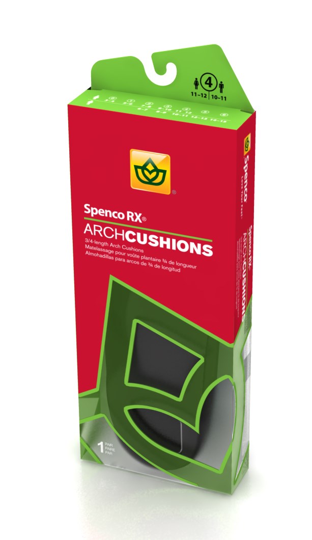 Arch Cushions 3/4 Length Size W 7-8 M 6-7