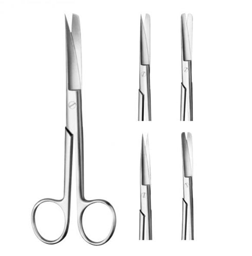 Operating Scissors- Sharp/Sharp- 5 1/2 Straight