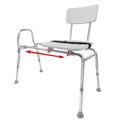 Sliding Transfer Bench w/ Cut-Out Regular