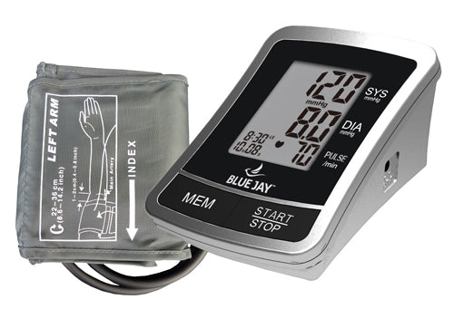 Full Automatic Blood Pressure w/4 AAA Blue Jay Brand
