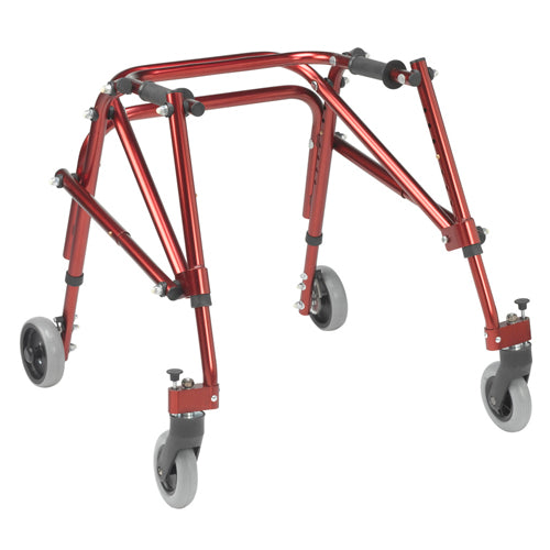 Nimbo Posterior Walker Large Without Seat Castle Red