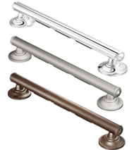 Moen Elegance Grab Bar 24 Chrome w/Grip Pads