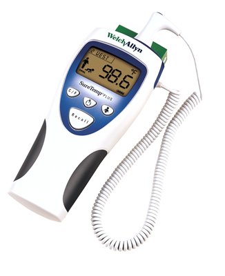 SureTempÁ Plus 692 Electronic Thermometer w/Rectal Probe