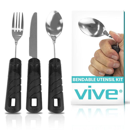 Bendable Adaptive Utensil Set