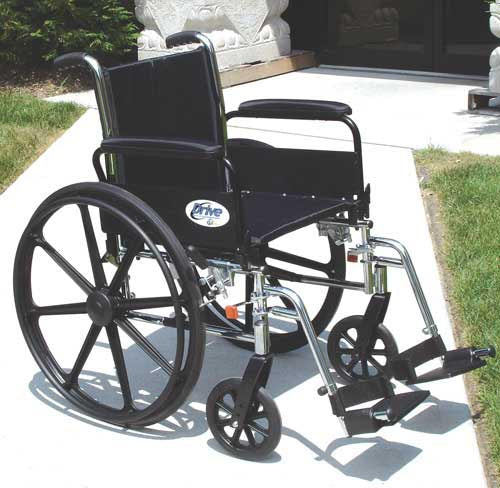 K3 Wheelchair Ltwt 16  w/DFA & ELR  Cruiser III